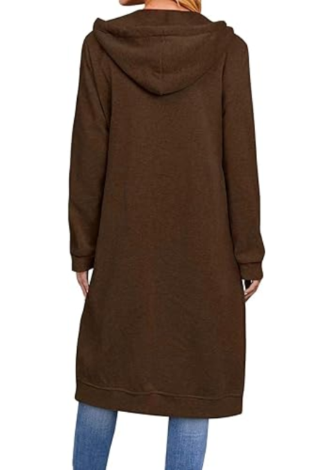 Grace Longline Zip Hoodie