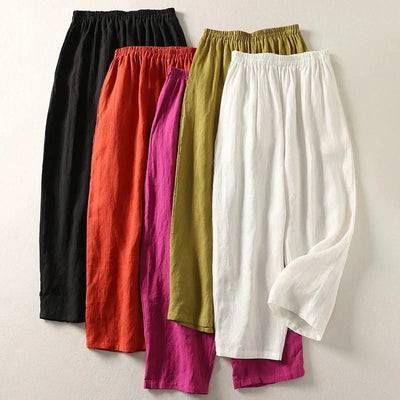Tamara - Pack of 5 Lightweight Linen Pants