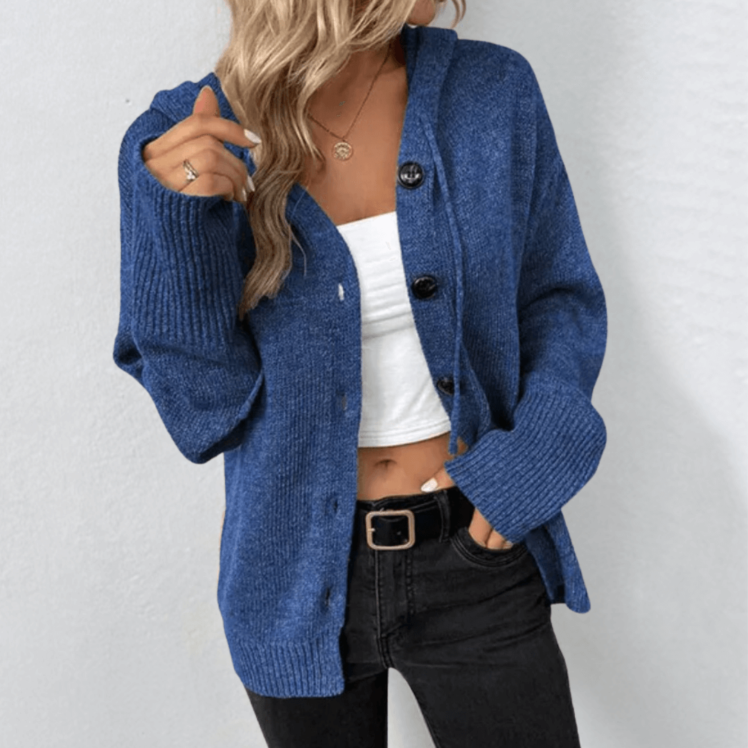 Brittan | Knitted Cardigan With Buttons