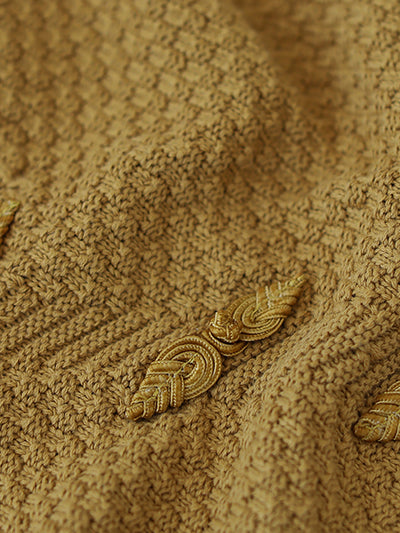 Plus Size Women's Button Knit Cardigan Sweater