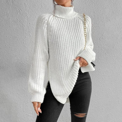 Casual turtleneck sweater