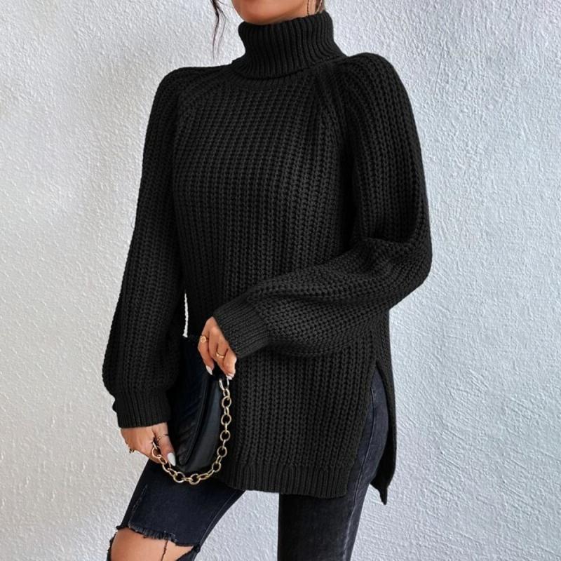 Casual turtleneck sweater