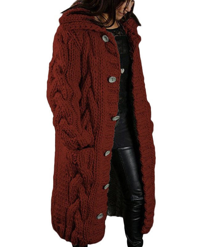 Elena Chunky Longline Knit Cardigan