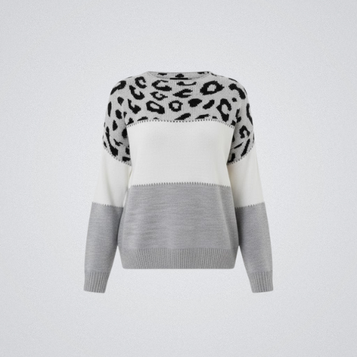 Charlene | Leopard Print Casual Sweater