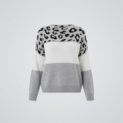 Charlene | Leopard Print Casual Sweater