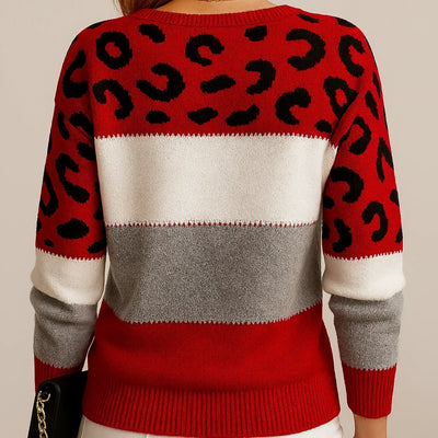 Pascaline | Chic Leopard Print Sweatshirt