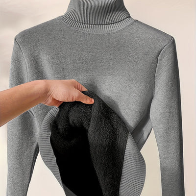 Elise | casual and minimalist turtleneck sweater