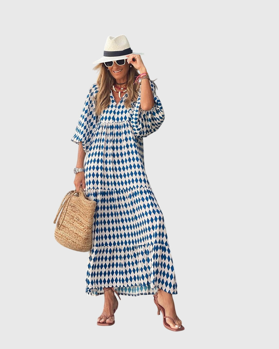 Sarah™ | Boho Maxi Dress