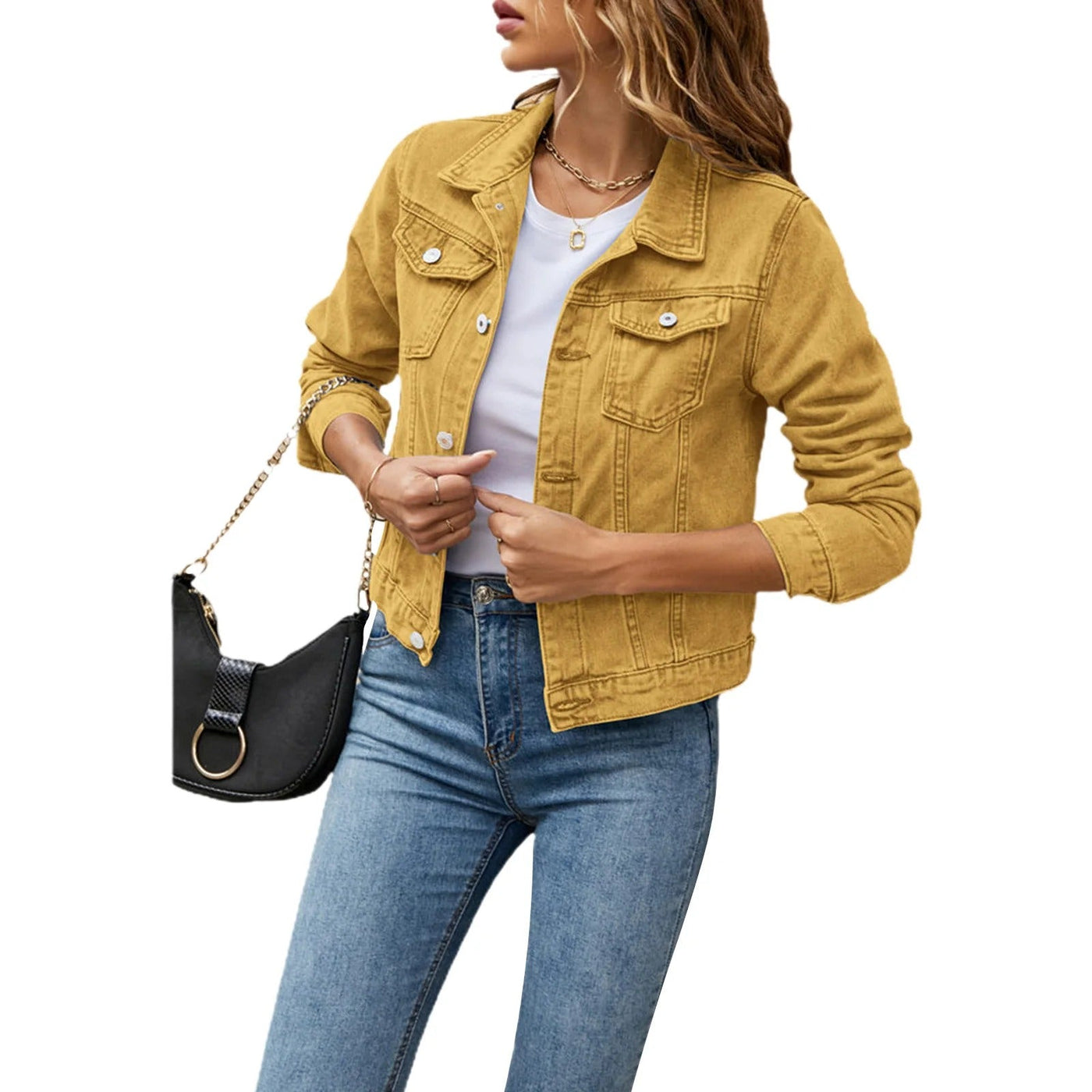 Stylish Casual Denim Jacket