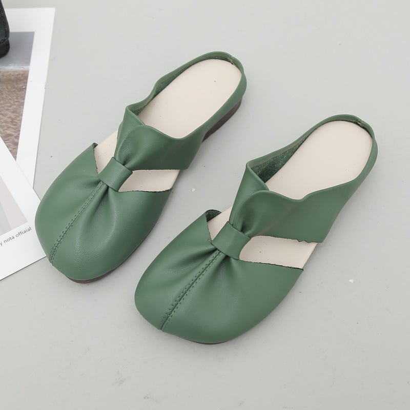Knotted Mules and Soft Soles for Women
