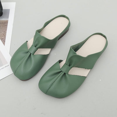 Knotted Mules and Soft Soles for Women