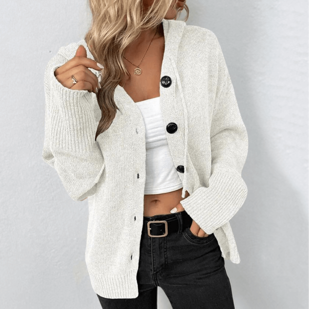 Brittan | Knitted Cardigan With Buttons