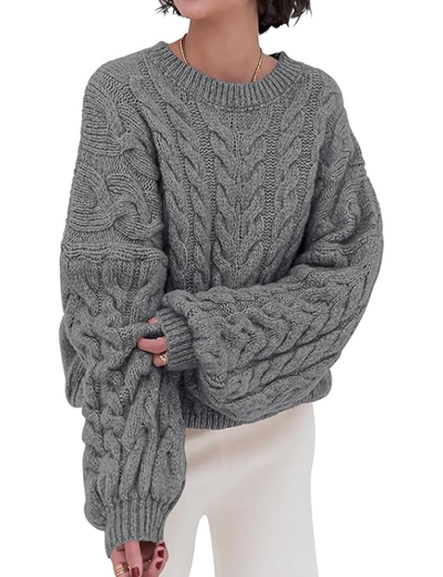Louise Chunky Cable Jumper