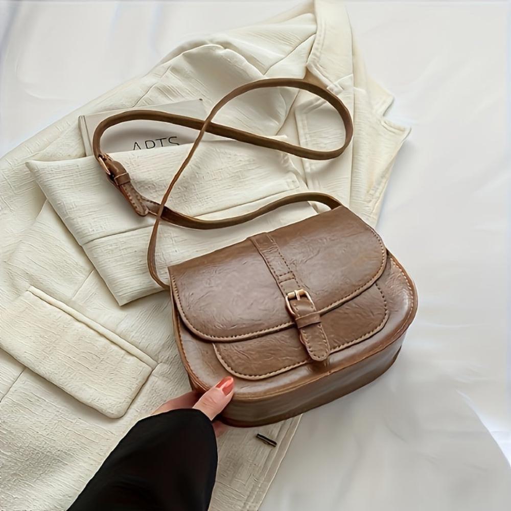 Evelyn Classic Saddle | Crossbody Bag