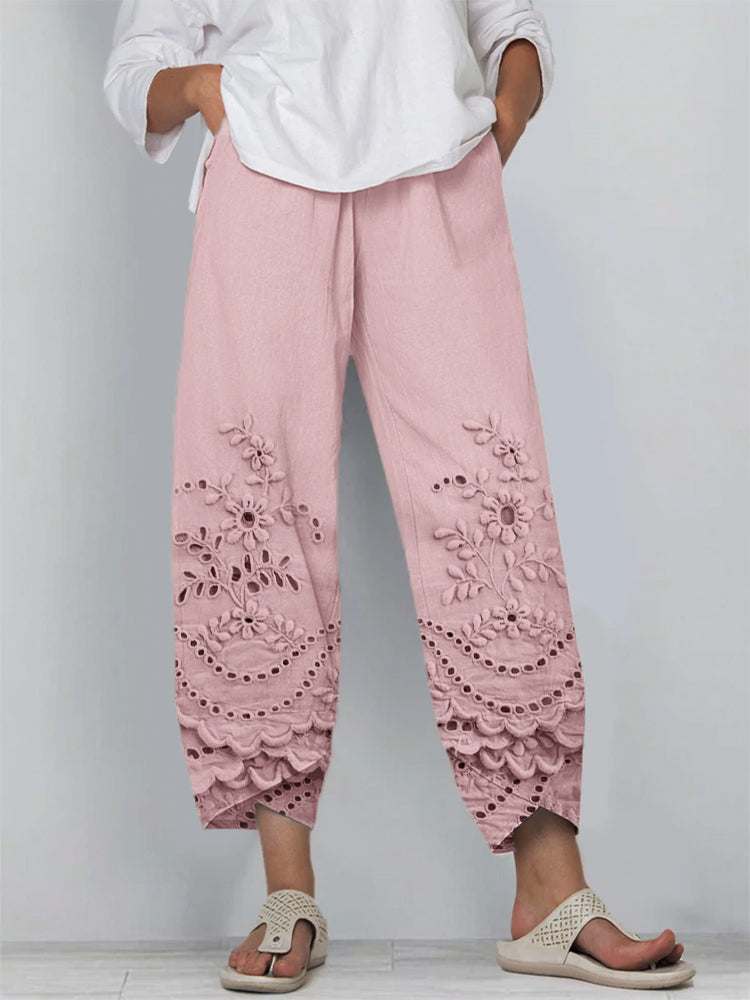 Chloe™ | Printed Lace Pants