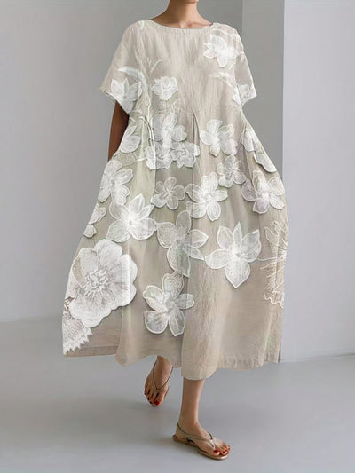 Olivia™ | Elegant Floral Print Dress