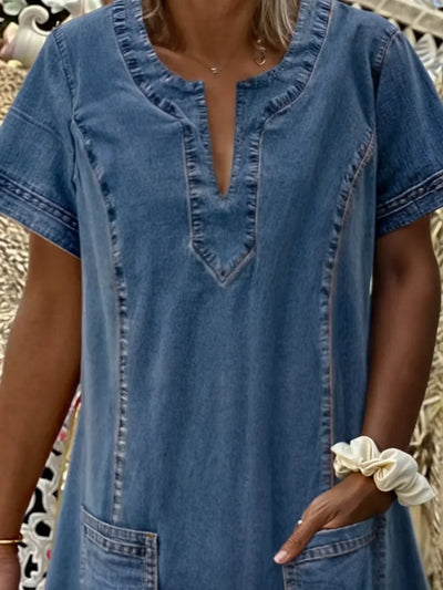 Soft Denim Dress