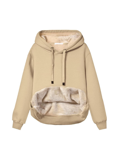 Evelyn Cosy Teddy Lined Hoodie