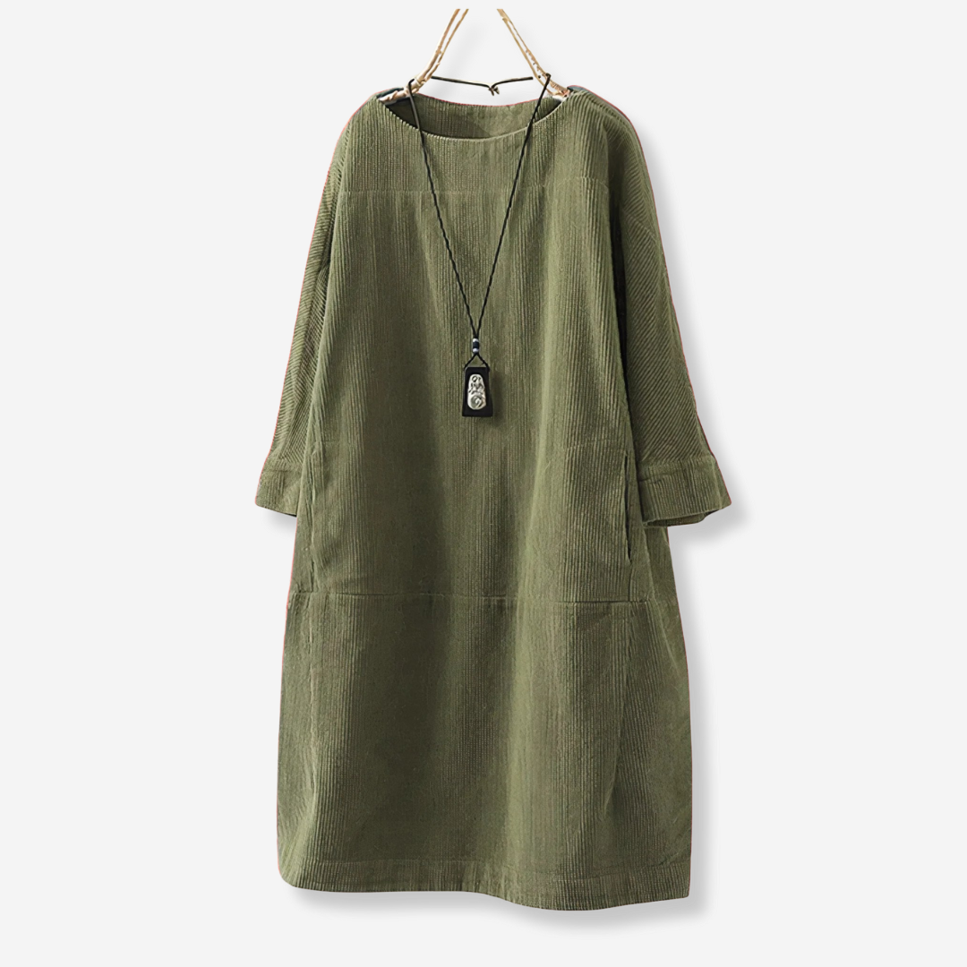 Lyla | Corduroy Tunic Dress