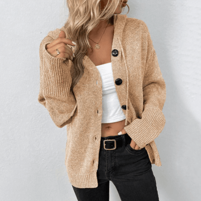 Brittan | Knitted Cardigan With Buttons