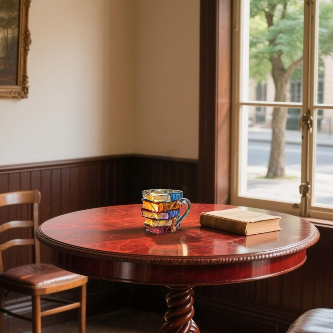 Handmade 3D Reading Happiness Mug | Original