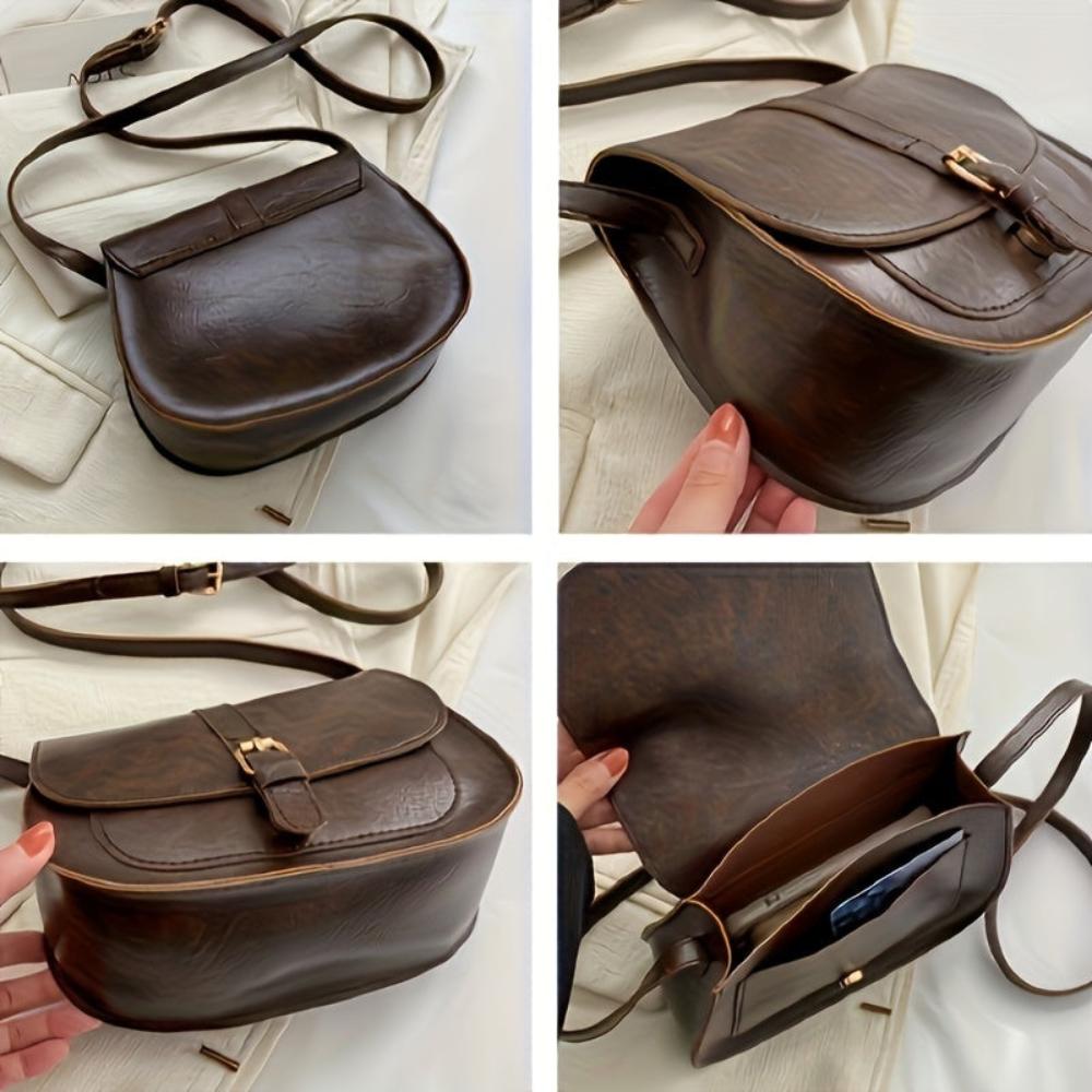 Evelyn Classic Saddle | Crossbody Bag
