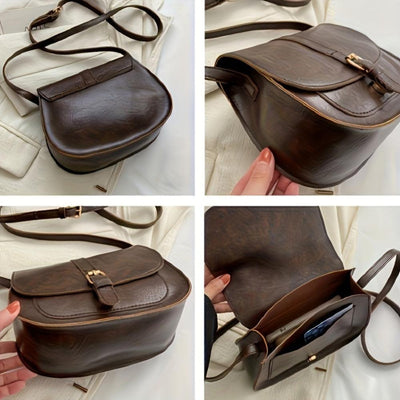 Evelyn Classic Saddle | Crossbody Bag