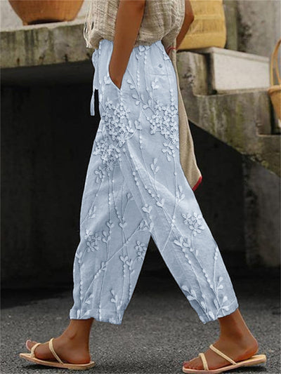 Zoey™ | Vine Printed Trousers