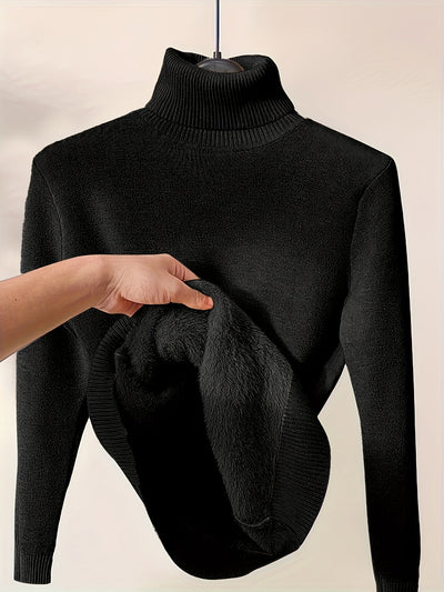 Elise | casual and minimalist turtleneck sweater