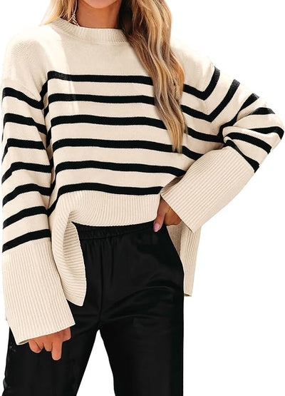 Ellie Stripe Long Sleeve Jumper