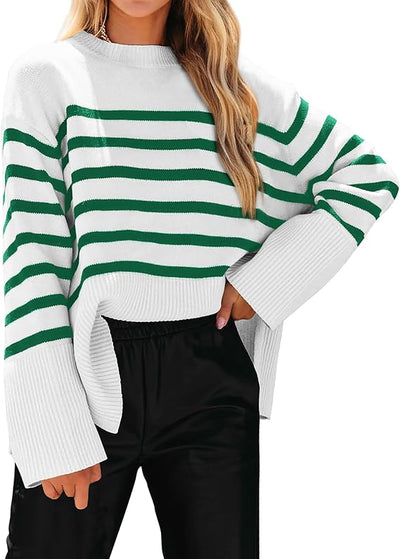 Ellie Stripe Long Sleeve Jumper