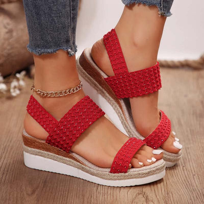Casual wedge sandals