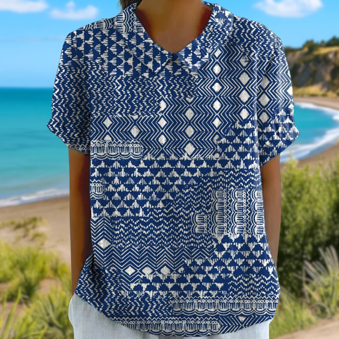 Zara | Tribal Print Shirt