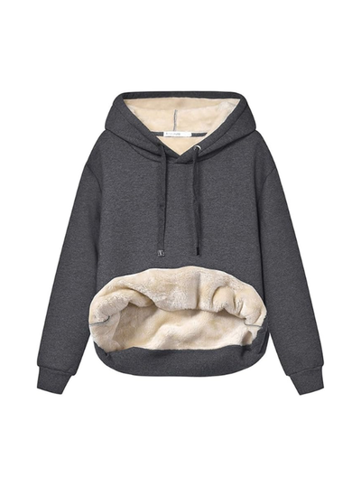 Evelyn Cosy Teddy Lined Hoodie