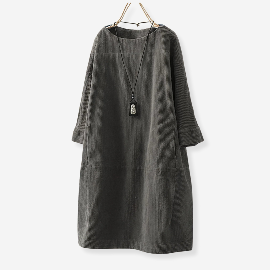 Lyla | Corduroy Tunic Dress