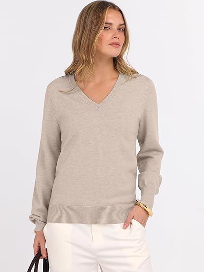 Rose V-Neck Jumper