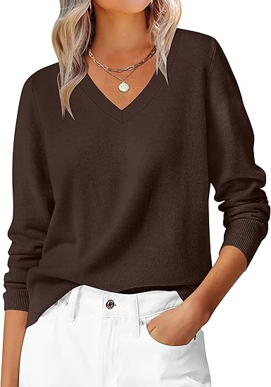 Rose V-Neck Jumper