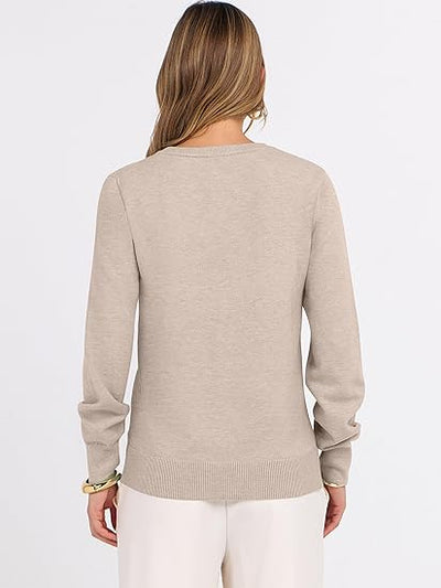 Rose V-Neck Jumper