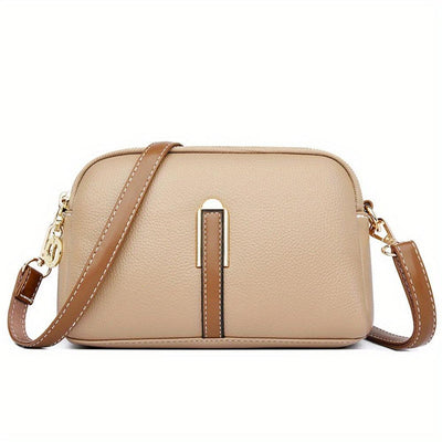 Mila Litchi Embossed | Crossbody Bag