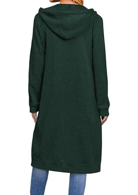 Grace Longline Zip Hoodie