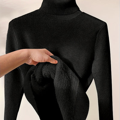 Elise | casual and minimalist turtleneck sweater