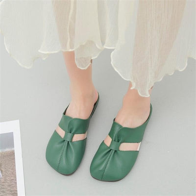 Knotted Mules and Soft Soles for Women