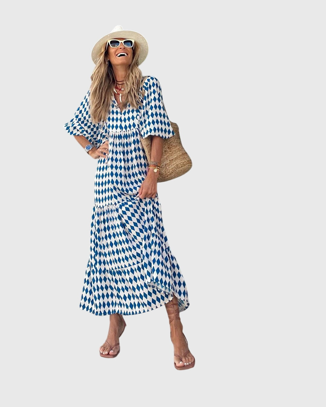 Sarah™ | Boho Maxi Dress