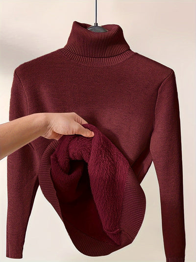 Elise | casual and minimalist turtleneck sweater
