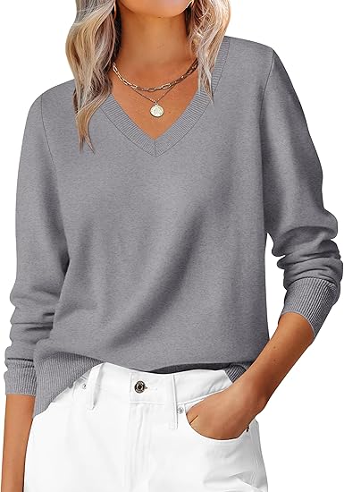 Rose V-Neck Jumper