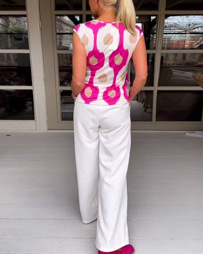 Valencia | Bold Wrap Top