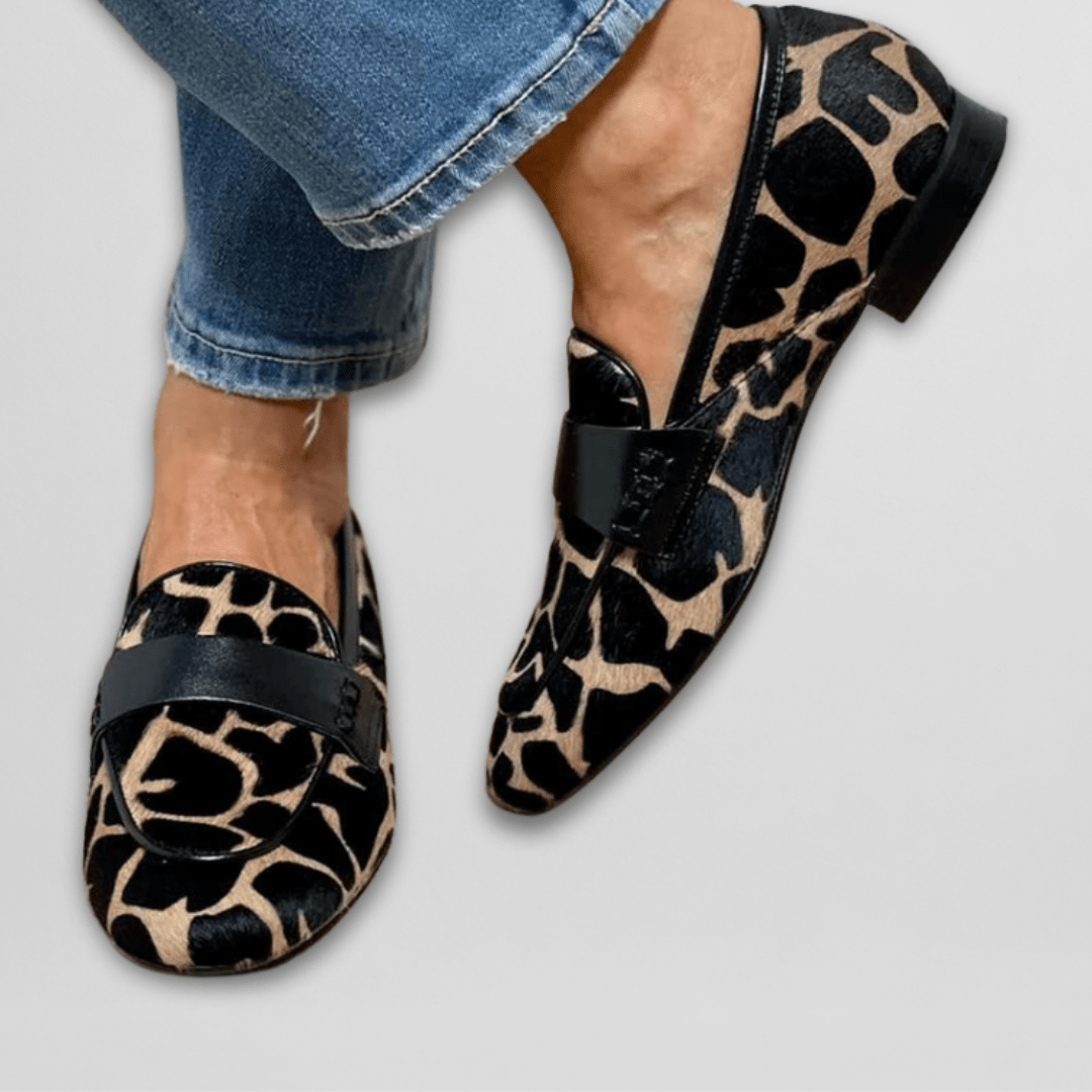 Noemi | Animal Print Loafers