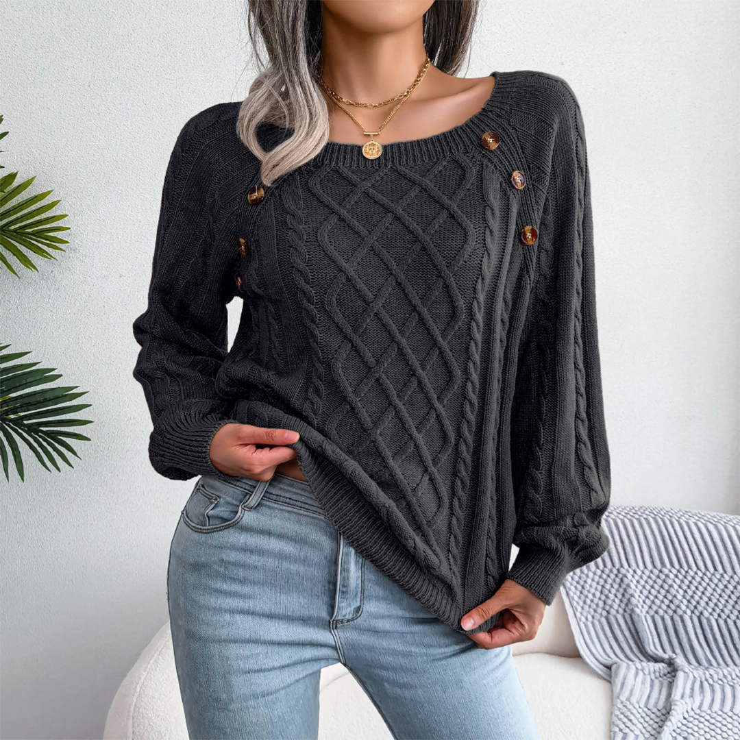 The Elaine Sweater™ | Cozy Cable Knit