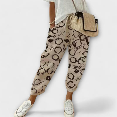 Barbara | Comfortable Cotton-Linen Trousers