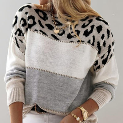 Pascaline | Chic Leopard Print Sweatshirt